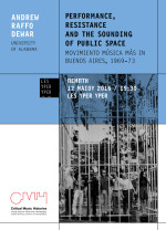 C.M.H.: ΟΜΙΛΙΑ ANDREW RAFFO DEWAR, “PERFORMANCE, RESISTANCE AND THE SOUNDING OF PUBLIC SPACE” @ LYY 12 MAY